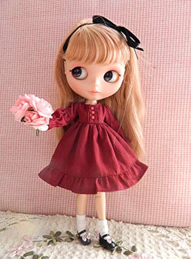 Amazon.co.jp: Leoglint ブライス 服 ドール服 人形 衣装 1/6
